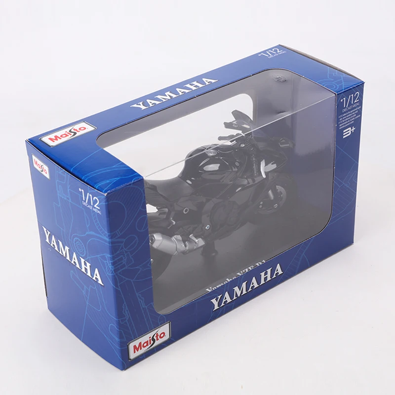 Maisto 1:12 2021 YAMAHA YZF-R1 Motorcycle Model Toys Die Cast Vehicles Collectible Hobbies