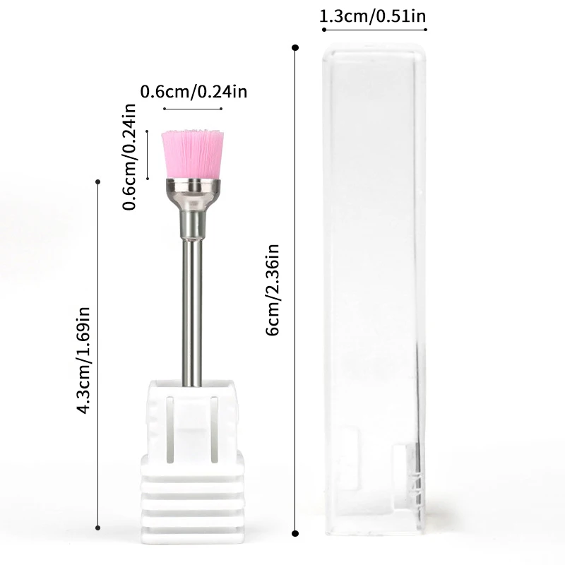Nagelboor Reinigingsborstelreiniger Elektrische nagelvijlen Frees Stofverwijderaar Booraccessoires Nail Art Tool Polijstmachine