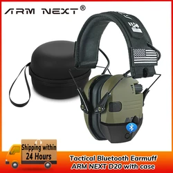 Tactical Bluetooth Shooting Hearing Protector Active Anti-Noise Earmuff ARM NEXT D20 New Professional Noise Reduction Headset