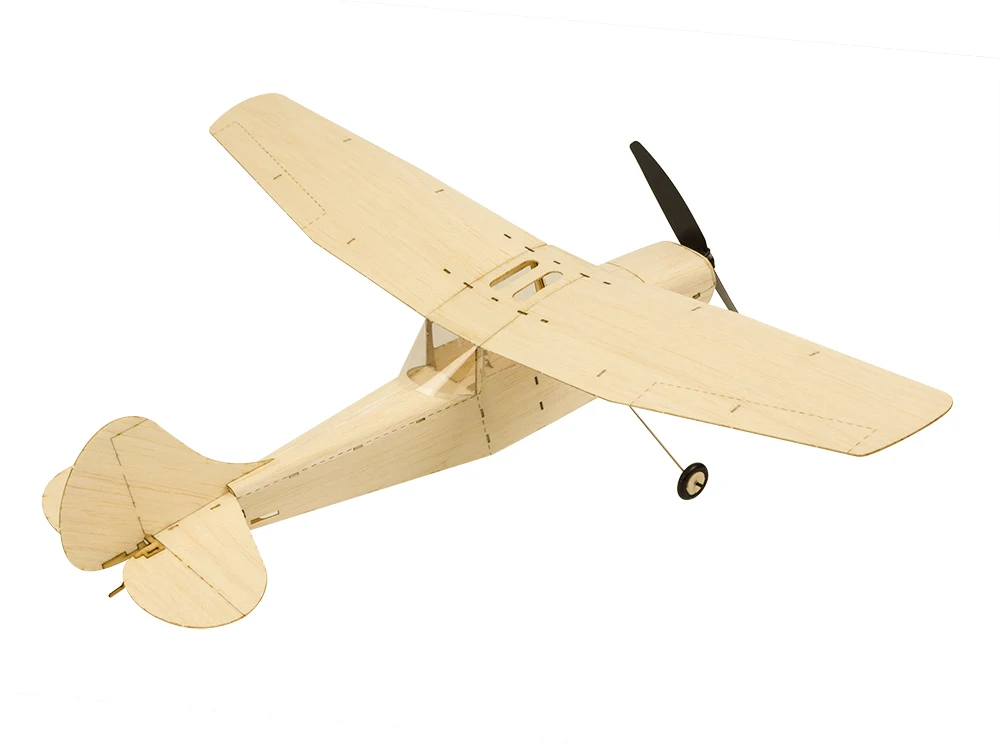 K12 Mini RC Balsawood Airplane KIT 445mm Cessna L-19 Free Shipping