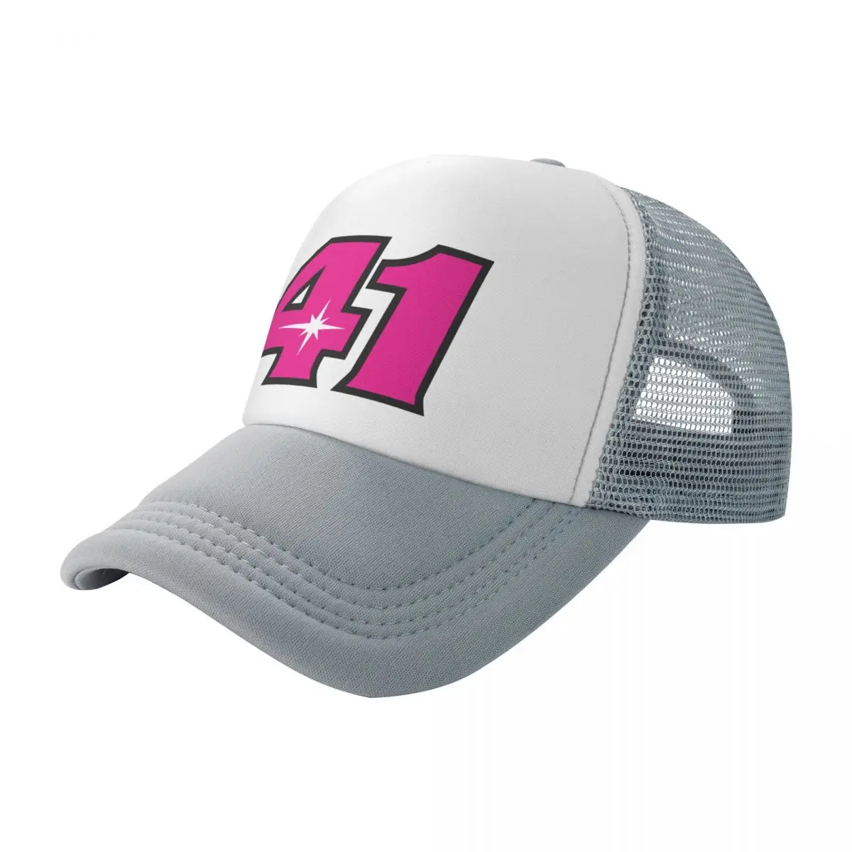 Aleix Espargaro Number 41 Pink Baseball Cap Golf Cap Visor Woman Hat Men'S