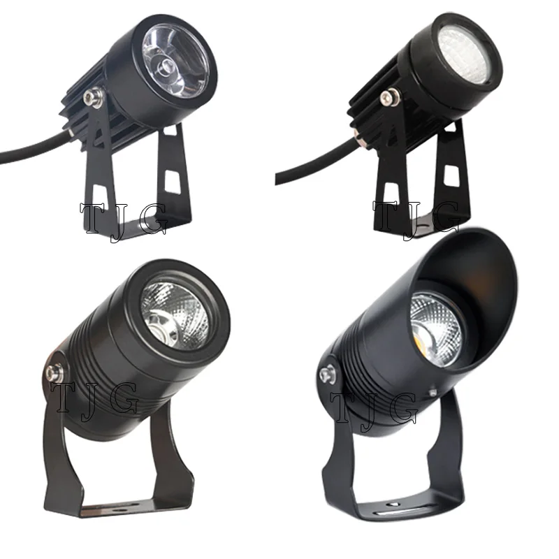 Luz led impermeable regulable para paisaje, lámpara de jardín, 12V, 110V, 220V, IP65, 3W, 5W, 10W, 12W