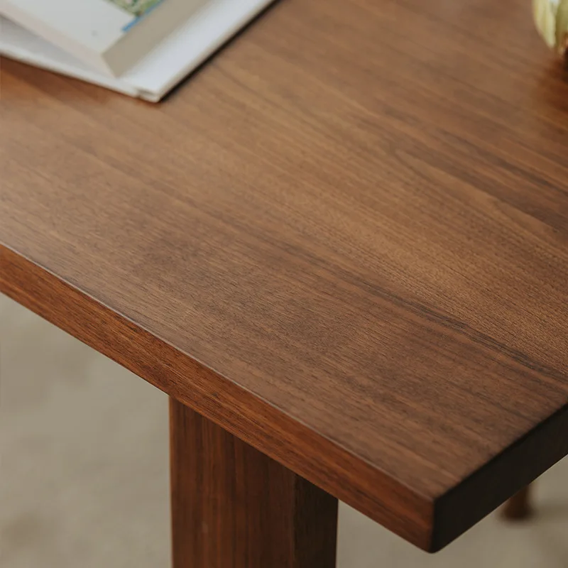 North American black walnut solid wood dining table