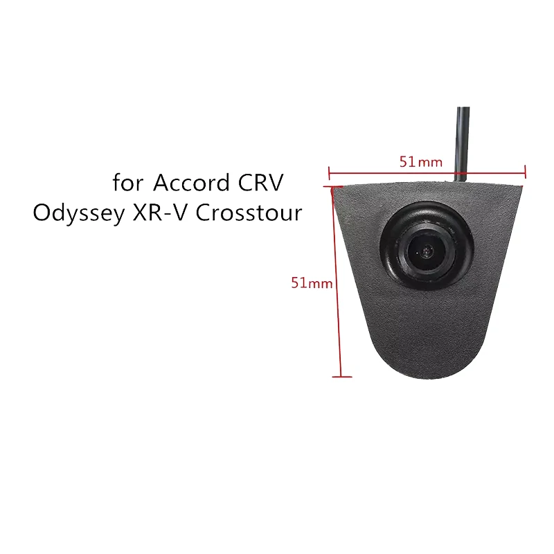 Car Front Logo Camera Front View Camera Parking Waterproof For Honda XR-V Odyssey CRV Spirior Crosstour