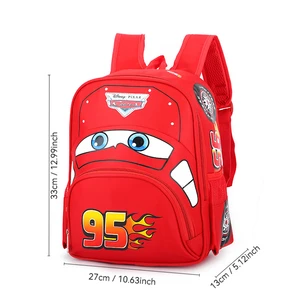 Disney backpack, waterproof and lightweight, children's backpack, boy's favorite backpack 10 Main Sales Backpack Cars - №8
