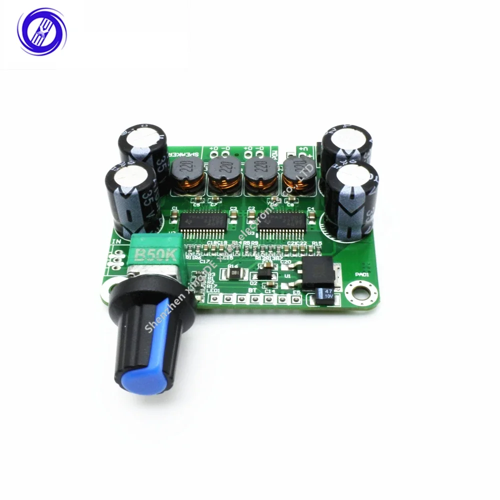 TPA3110 Digital Power Amplifier Board 30W+30W 15W+15W  Stereo Class D Audio  Bluetooth-compatible  Module