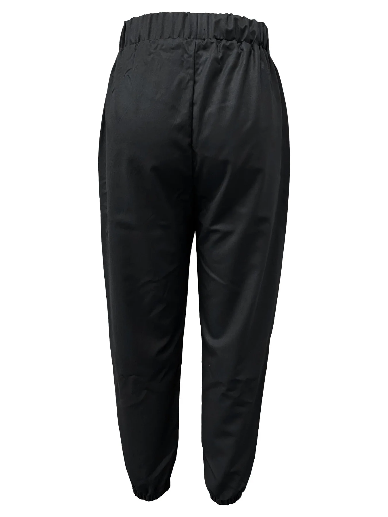 Nuova moda estiva di vendita calda versatile allentata casual stampata girasole elastico in vita pantaloni a nove punti per le donne