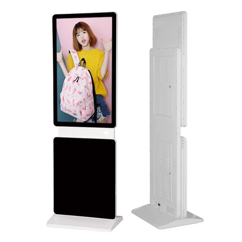 Floor Stand Indoor management information kiosk advertising display LCD screen 43 inch android digital signage