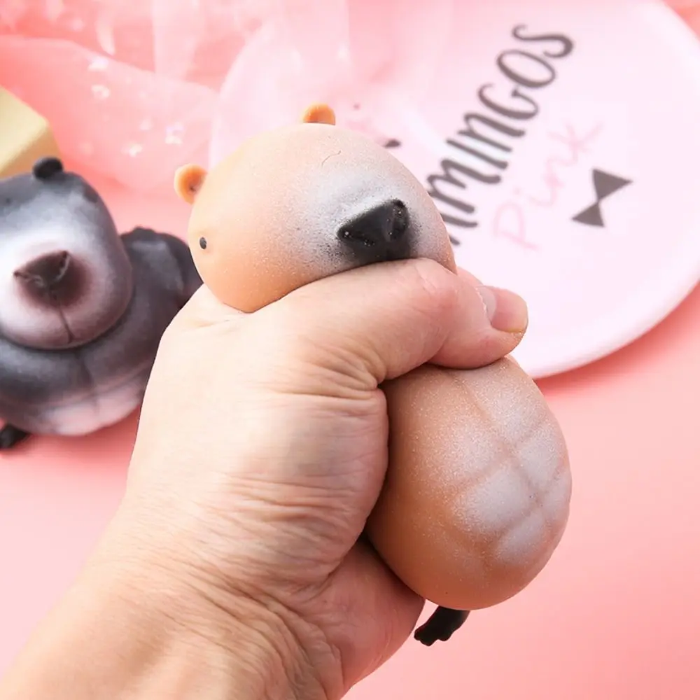 Nouveau soulagement du Stress Capybara presser jouets animaux Squishy Capybara Fidget jouets extensible Capybara jouets soulagement du stress pour cadeau
