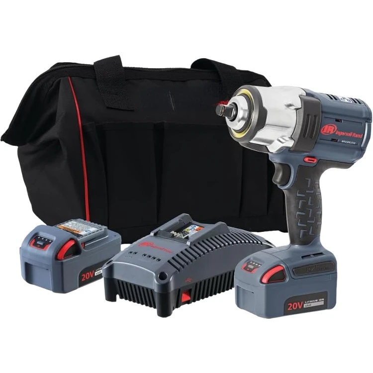 

W7152-K22 20V High-torque 1/2" Cordless Impact Wrench Kit, 1500ft-lbs Torque, 2 Batteries and Charger