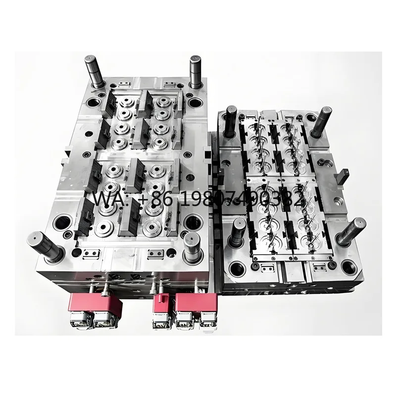 Precision Multi-Cavity Custom Moulds PFA Processing Metal Medical Vehicle Molding Made By Drawing Standard Factory Production