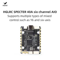HGLRC SPECTER F722 40A - 6in1 AIO Flight Controller for Rekon Y6