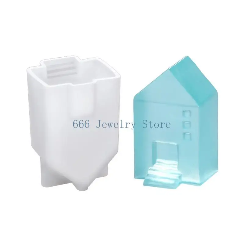 

F2TD House Decoration Silicone Mold Resin Mold for DIY Craft Jewelry Tool