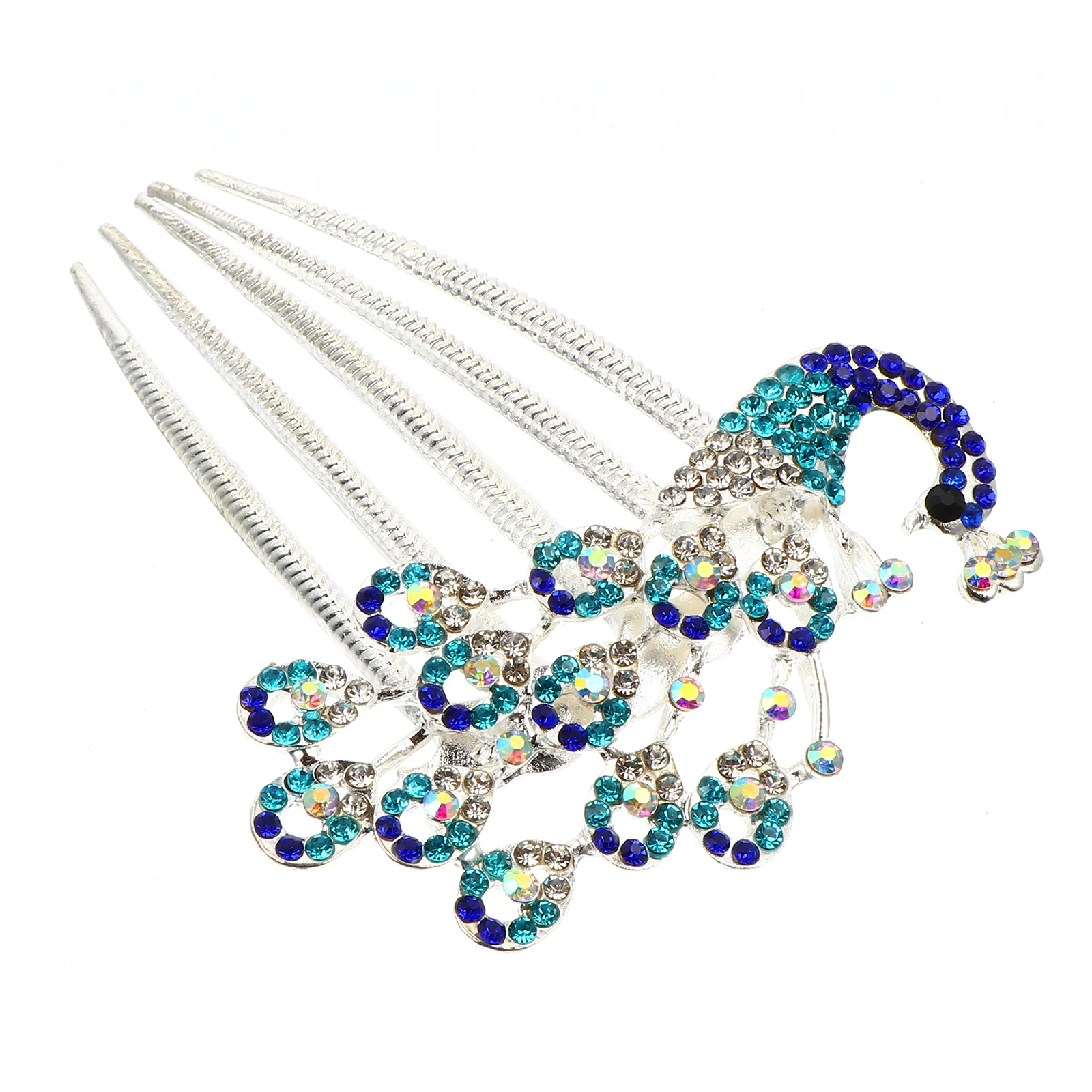 

Diamond Comb Rhinestone Barrette Bridal Wedding Accessories for Women Pins Combs Women's