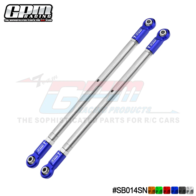 GPM SST e 7075 Alu Estremità Barra posteriore superiore a 4 collegamenti per LOSI 1/6 Super Baja Rey 1.0