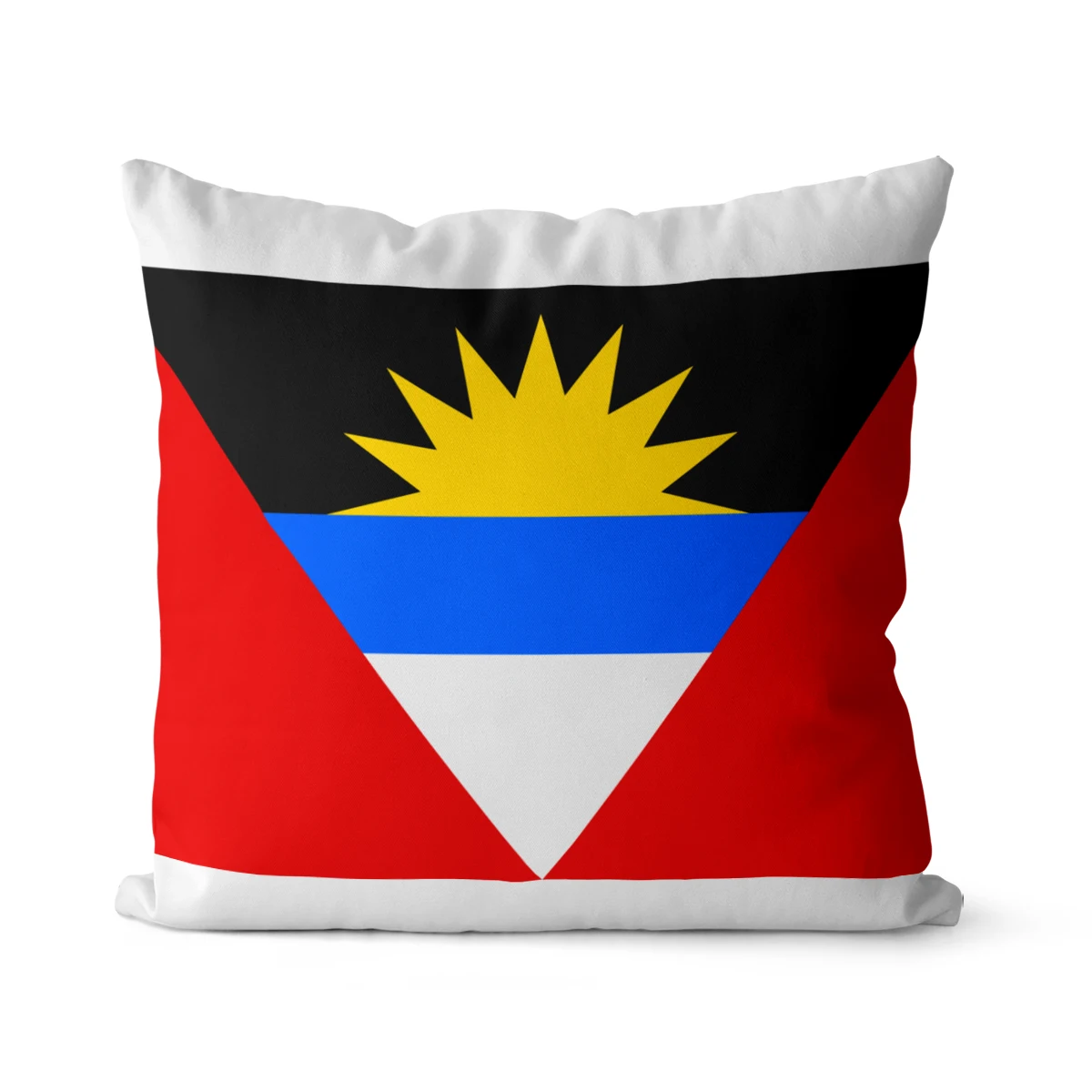 Wuzidream The Antigua and Barbuda Flag Pillow Cover Decoration Pillow Case Decorative Throw Pillow Cover For Sofa Cushion Cover