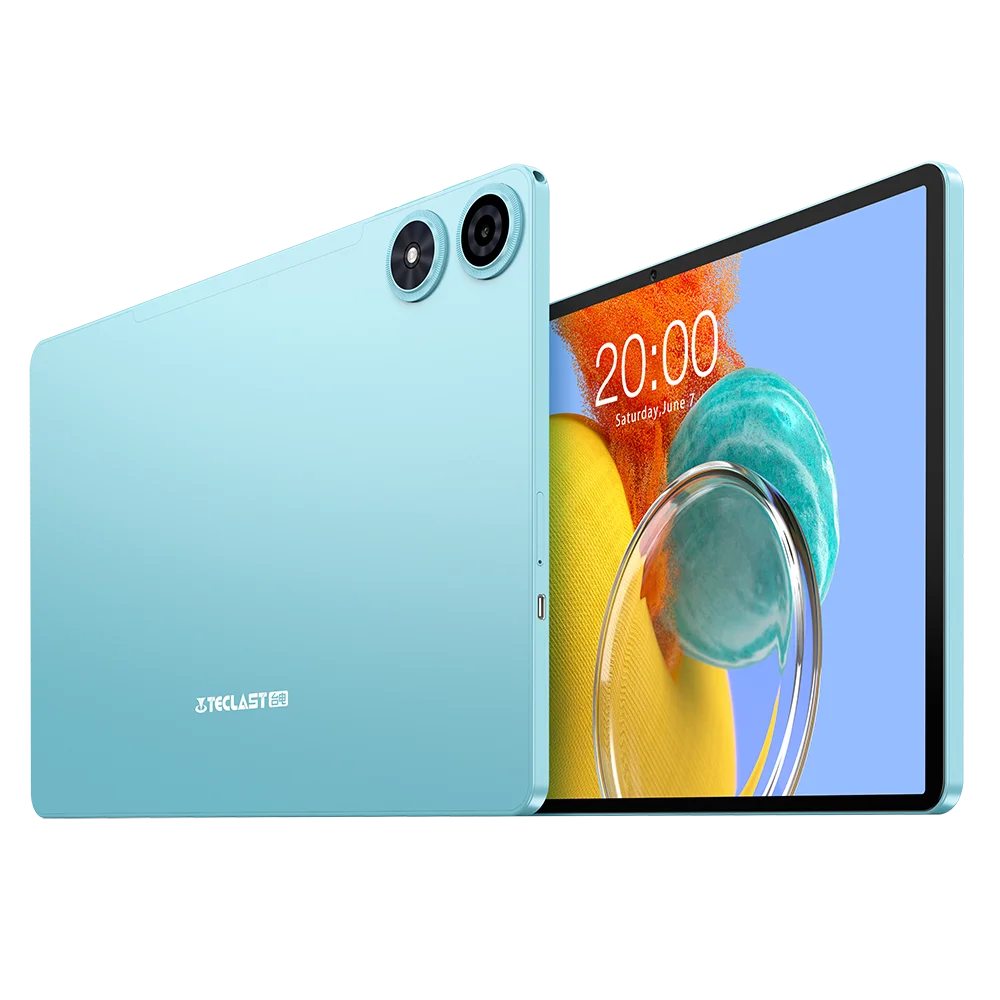 تابلت 2025 Teclast P50 أندرويد 15 8 النواة T606 8GB RAM 128GB ROM 11 بوصة 1280 × 800iPS بلوتوث 5 7000mAh Type-C 8MP + 5MP