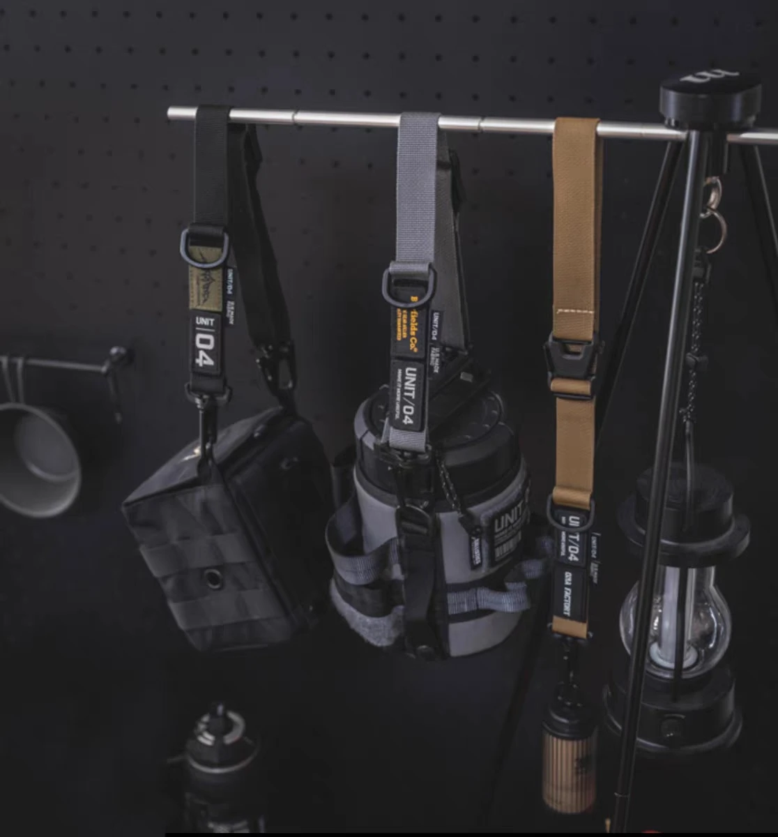 

Camouflage Cam Tactical Sle Storage Bag oulder Strap Multi-Purpose Hanging Cord Outdoor Travel Gear Multi-Function Hook