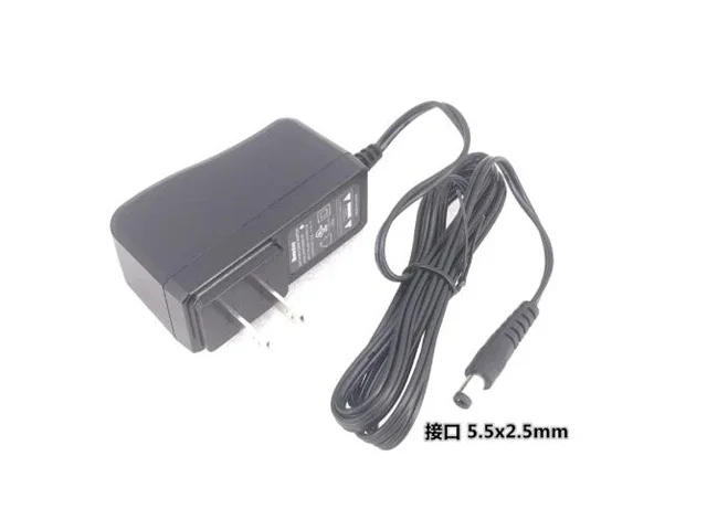 Power Adapter 5V 2A, Barrel 5.5/2.5mm, US 2-Pin Plug, HKA01205020-2F