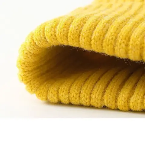 Ny mössa vinter för kvinnor män pojkar flickor virkad mössa enfärgad unisex höst stickade mössor kepsar vilda accessoarer 8 best sales virkad mössa - №6