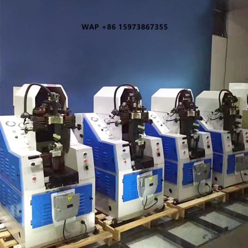 QUANYI Automatic Hydraulic Shoe Making Machine for Heel Side Lasting PLC Core Components 2KW Power 1000-1200 Pairs/8H Capacity