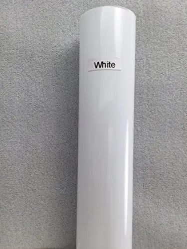 

Plastic Shower Rod Cover 1 inch Diameter x 58 inches Long White Update Renew Existing Rod Easy Install