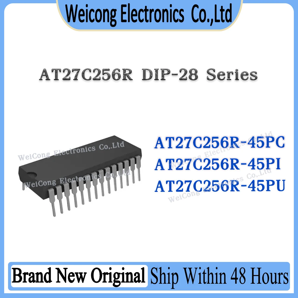 

AT27C256 AT27C256R AT27C256R-45PC AT27C256R-45PI AT27C256R-45PU AT27C AT27 New Original IC Chip DIP-28