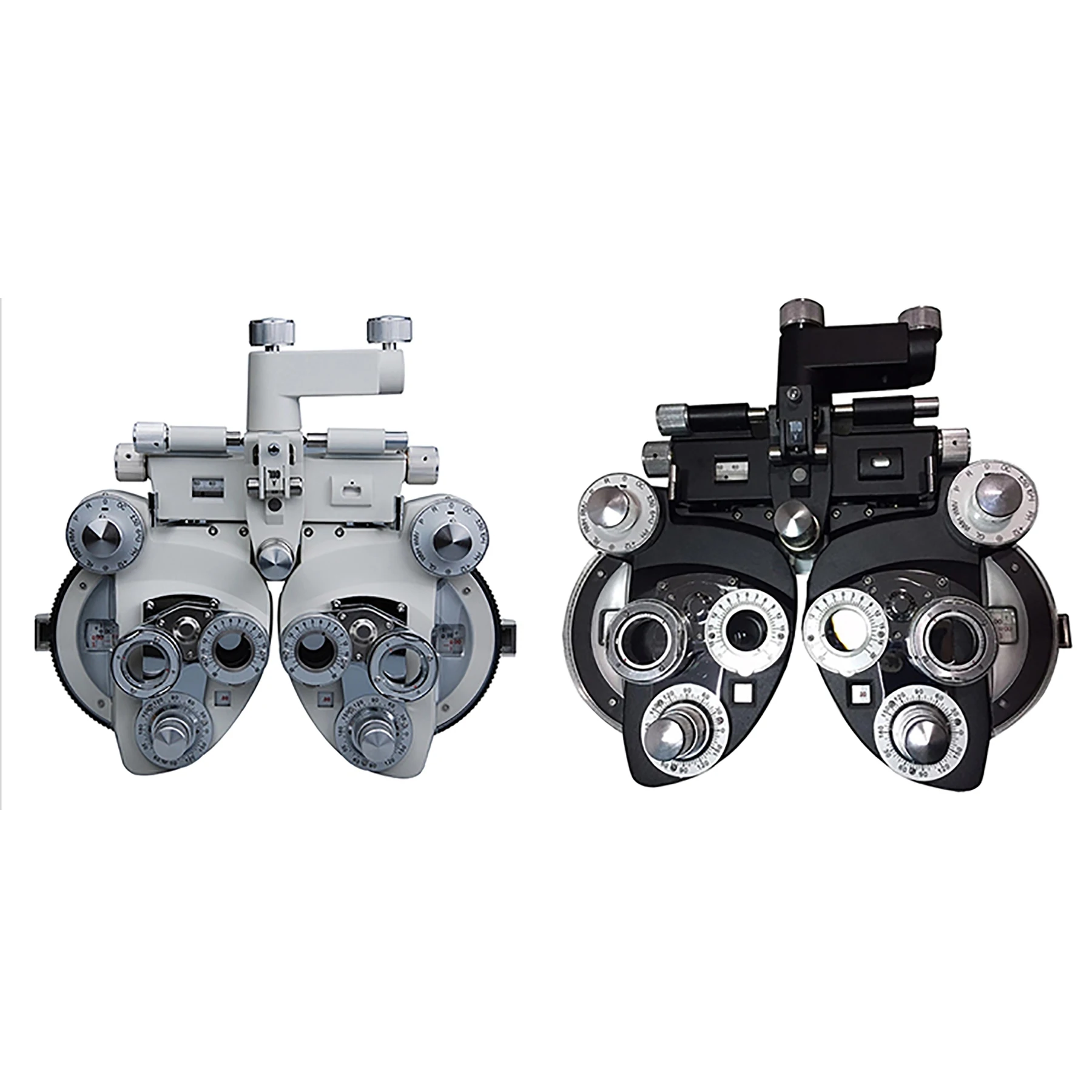 RT-3000 Manueller Phoropter, Ophthalmic View Vision Tester Weiße optische manuelle Refraktor Optometrie