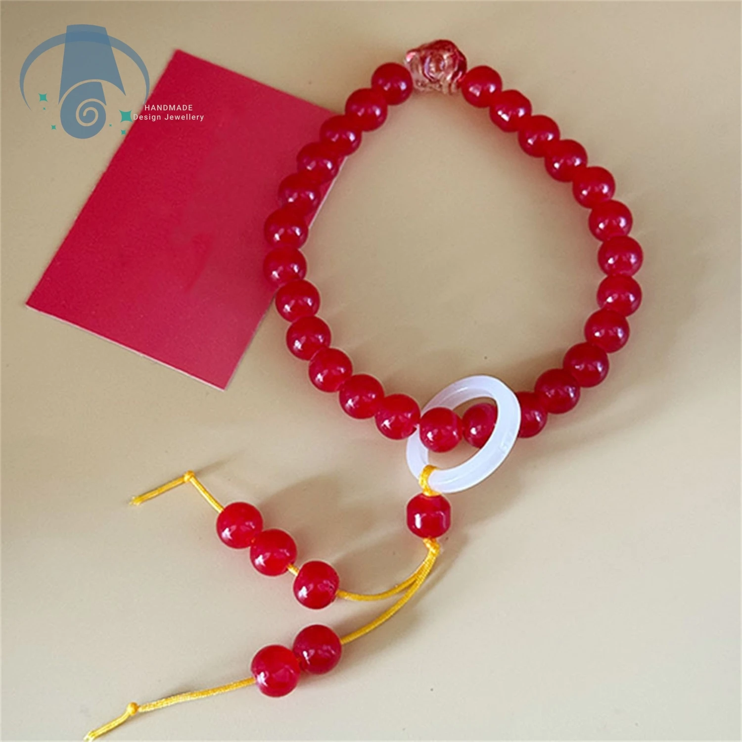 

Обёрточная бусина на палец, ручные бусины Мала, стеклянный браслет Будды, подарок для танца льва для лучшего друга, женщины, медитация, йога, китайские украшения