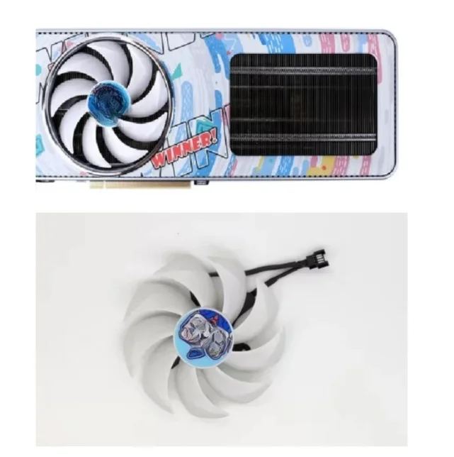 Rainbow  3060 3060TI 3070 co-branded graphics card fan