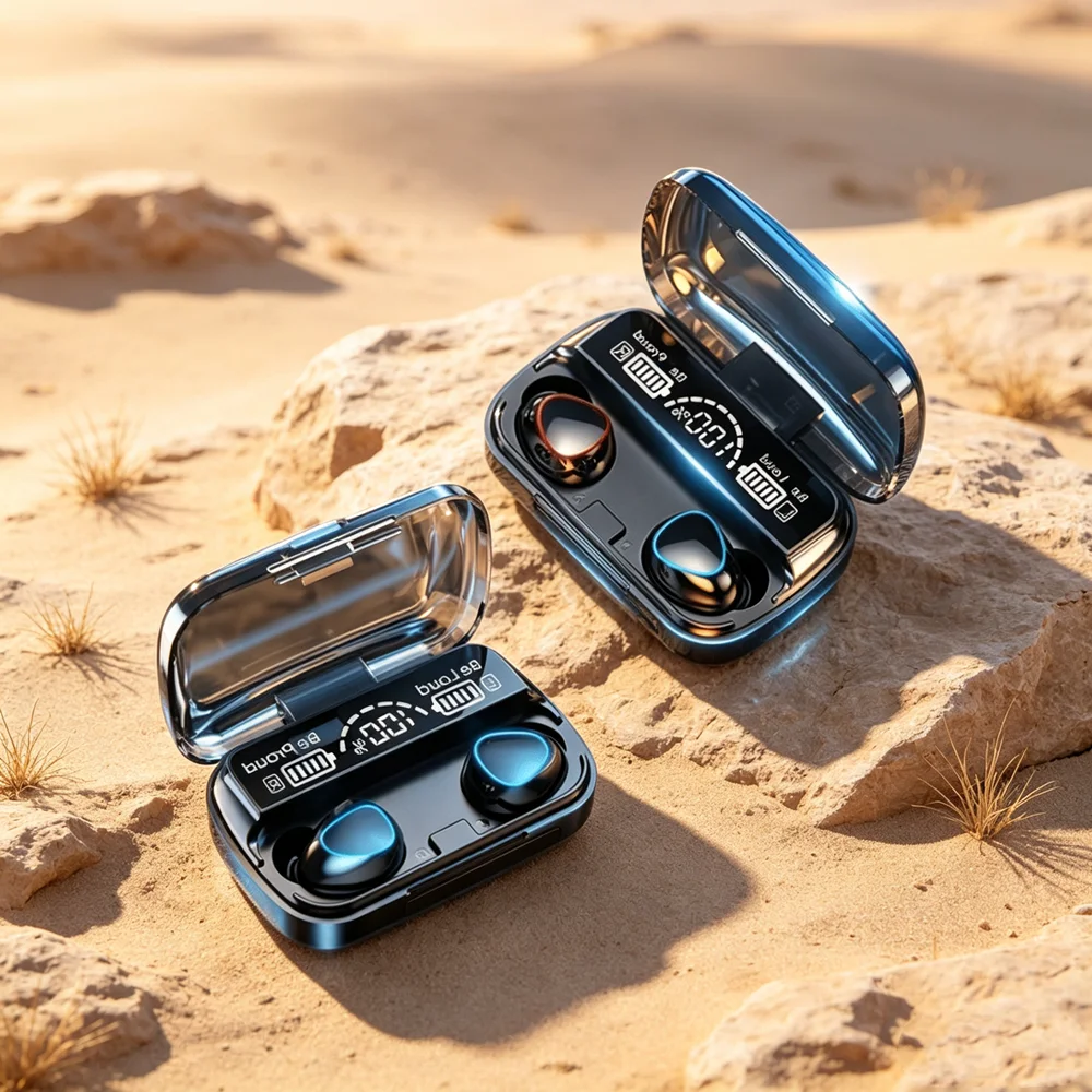 Bluetooth Earbuds Wireless Earphones Transparency-mode Bluetooth Headphones Enhance Situational Awareness for Urban Commuters