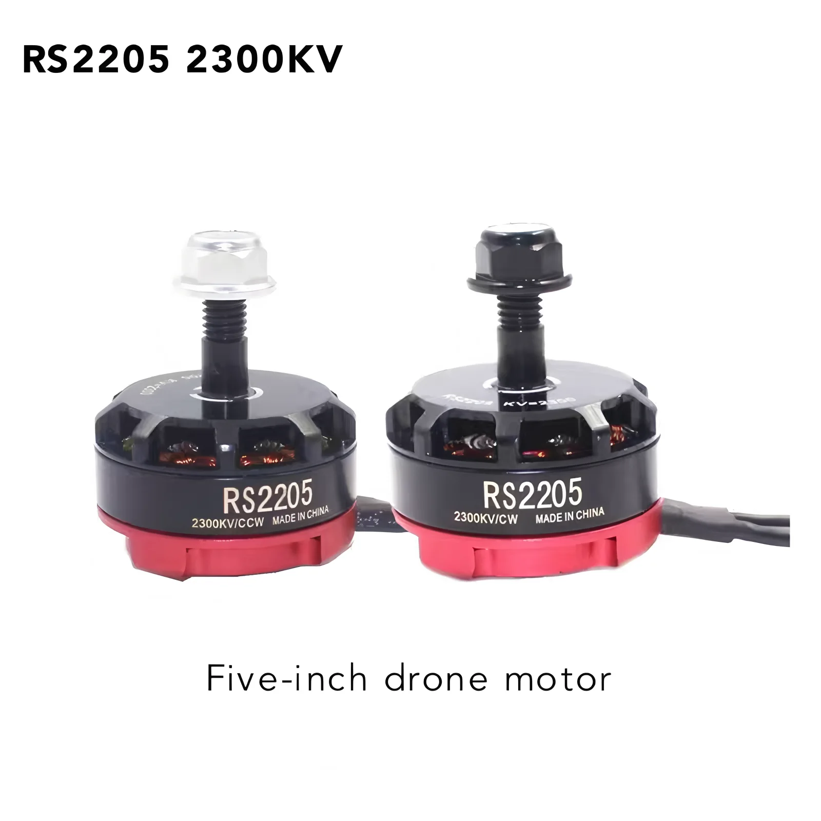 DALPROP 2 Pair Brushless Motor RS2205 2300KV CW/CCW aircraft model four axis 5-inch for 2-6s 20A/30A/40A FPV Racing Quadcopter ESC Drone