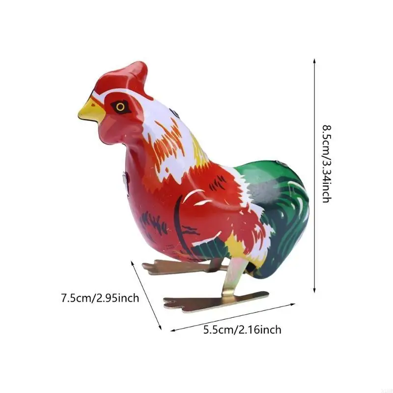 N1HB الحنين إلى الحديدية الحديد لعبة Tinplate Tinplate Windup Thick