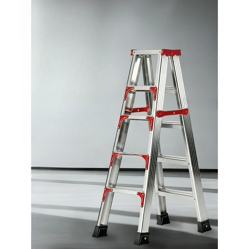 Ladder three-step ladder household herringbone ladder folding thickened thickened