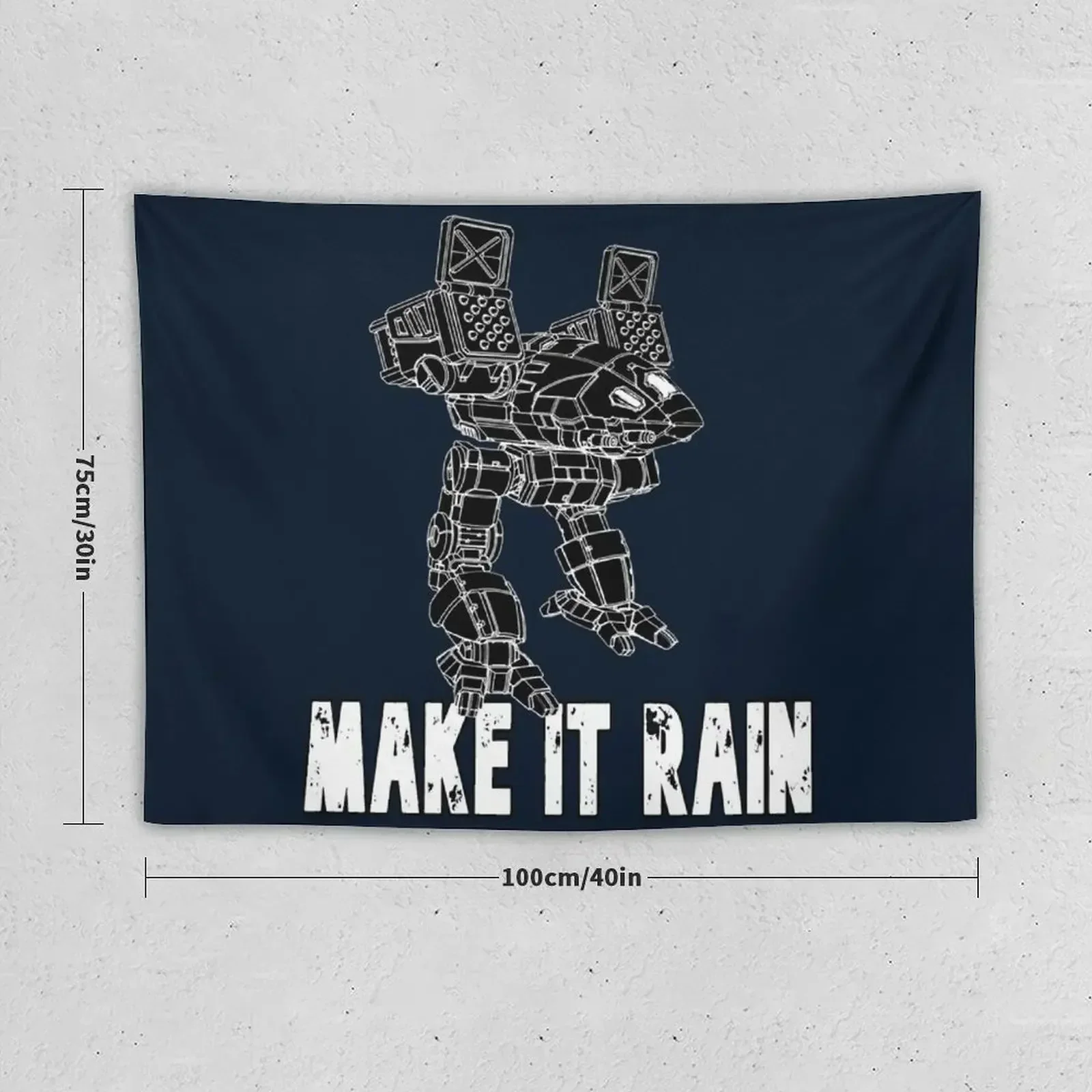 Make It Rain Catapult Tapestry Wallpaper Decorative Wall Tapestry