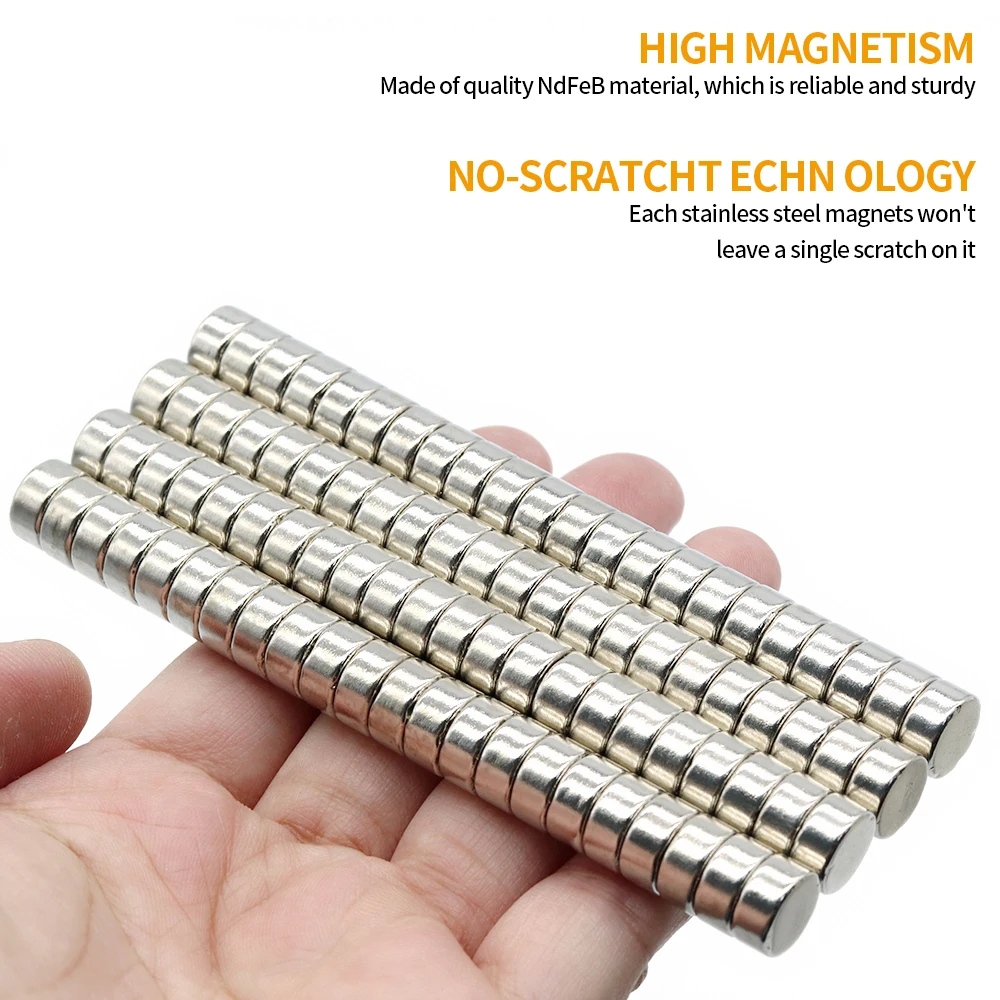 2/5/10 Pcs 10x5 Neodymium Magnet 10mm X 5mm N35 NdFeB Round Super Powerful Strong Permanent Magnetic Imanes Disc 10*5 image 6