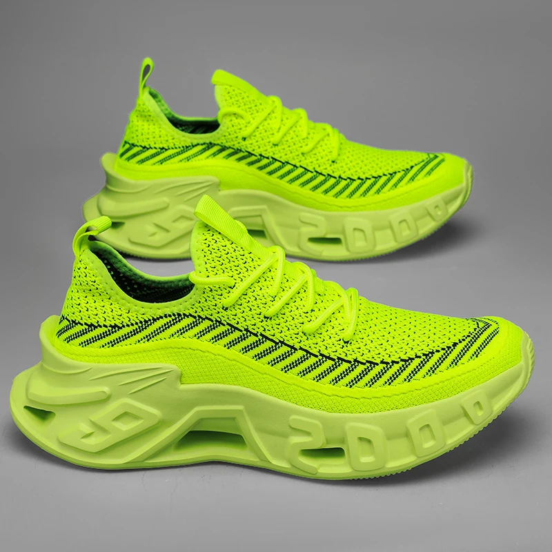 

Marathon Air Cushion Carbon Plate Sports Running Shoes Men Breathable Lightweight Women Comfortable Nonskid Speciality Sneakers