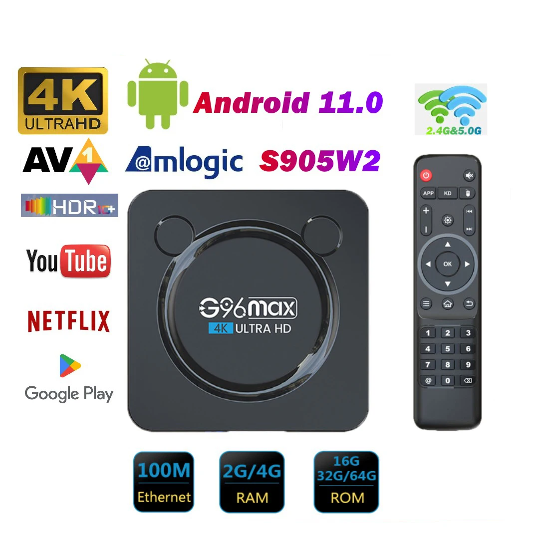 Android TV Box G96 im Test: Warum dieser Set-Top-Box-Allrounder 2024 die beste Wahl ist