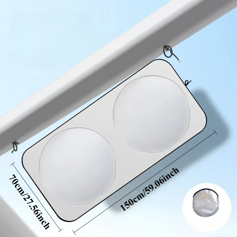 Foldable Car Windshield And Window Sunshades Summer Heat Insulation And Sun Protection Covers Car Sun Visors Useful