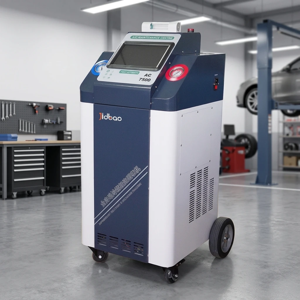 Automotive Air-Conditioning Specialist Fully Automatic Refrigerant Filling And Recovery Machine R134a Or R1234yf
