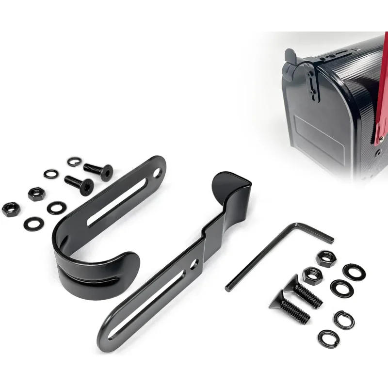 

Mailbox and Handle Kit, Thickened Mailbox Set Easy Installation Repairing Mailbox Door, Premium