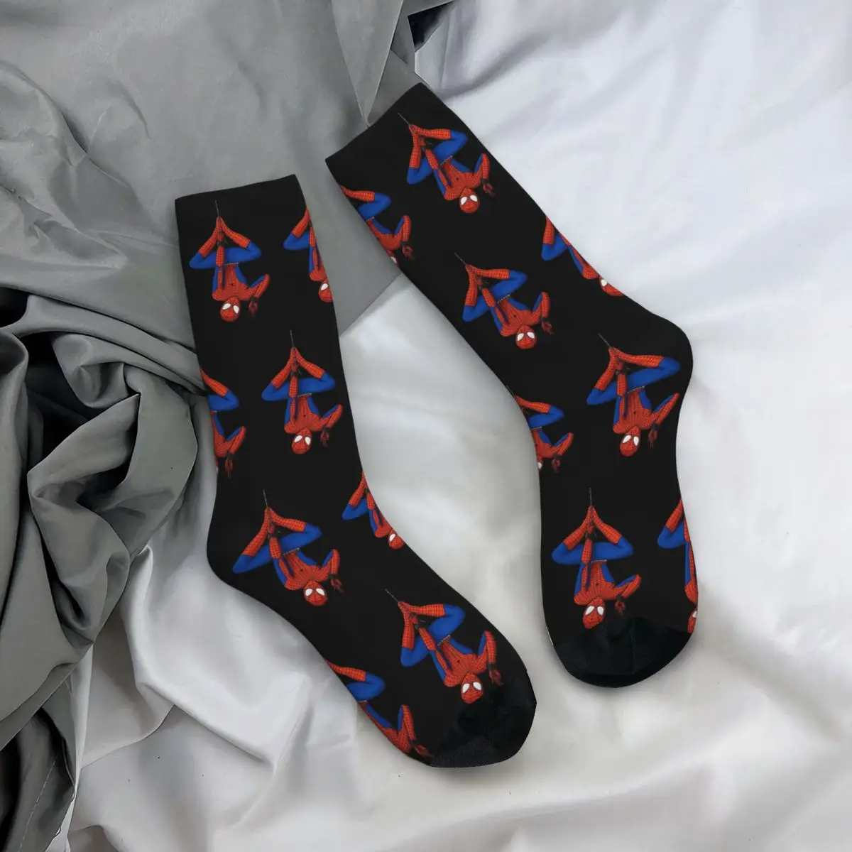 Spider Man Socks Merch Cute Long Socks Non-slip