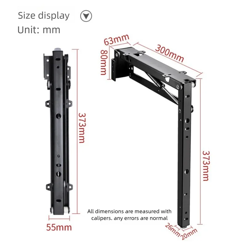 Invisible Shoe-changing Stool Hardware Buffer Wall-mounted Hidden Entrance Chair Shoe-changing Stool Support Frame Folding Stool