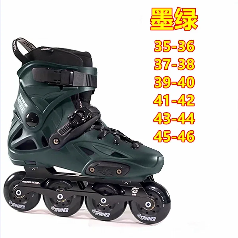 100% Original Powerslide Imperial Inline Skates Professional Slalom Inline Skates Roller Free Skating Shoes Sliding Patines - view 5
