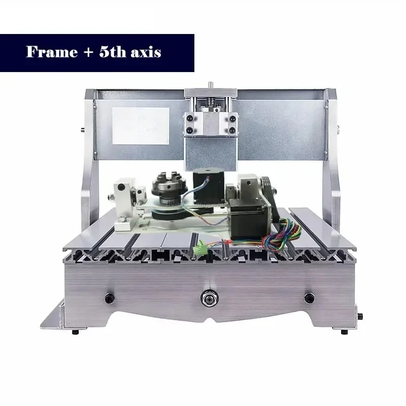 

6040Z CNC Frame 4 Axis 5 Axis for CNC 6040 3040 3020 Metal Wood Router with Nema23 Stepper Motors Couplings of Woodworking
