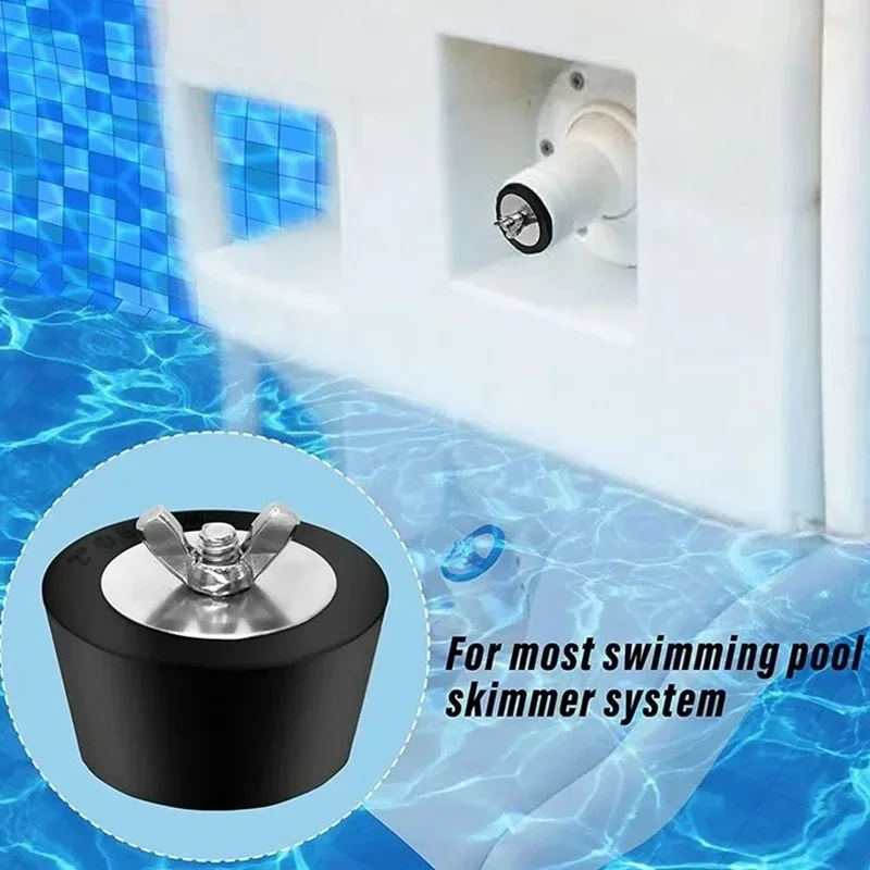 Pool Winterizing Plug Rubber Pool Leak Proof Winter Expansion Plug Swimming Pool Plugs Winter Outdoor Leak Detection Accessories