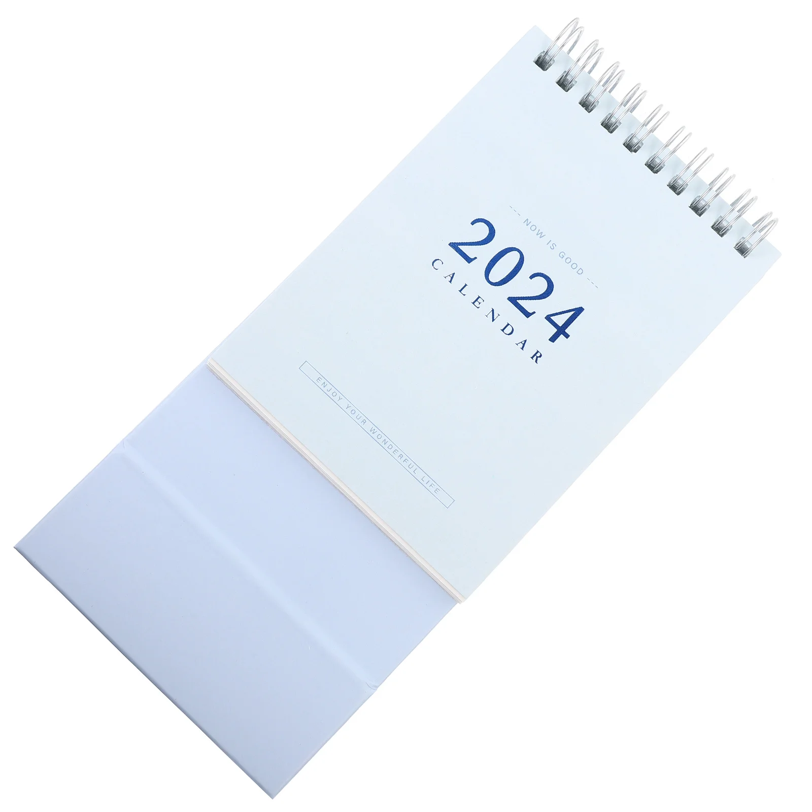 

2023 2024 Standing Desk Calendar Compact Table Calendar for Office Home School Use Easy to Carry Space Saving Date Planner