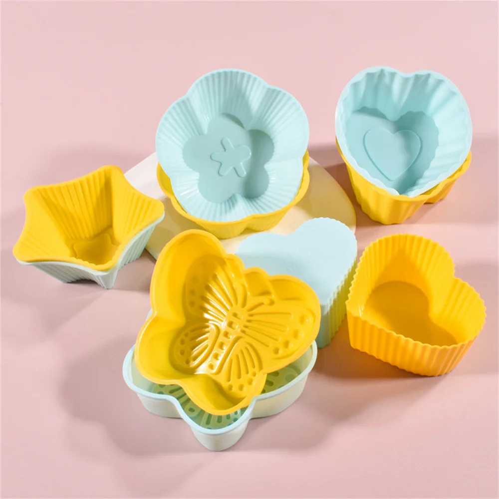 Baking Tool Food Grade Silicone Material Easily Demoulded After Cooling Thermostability Auxiliary Food For Cake Mold Brief Mini