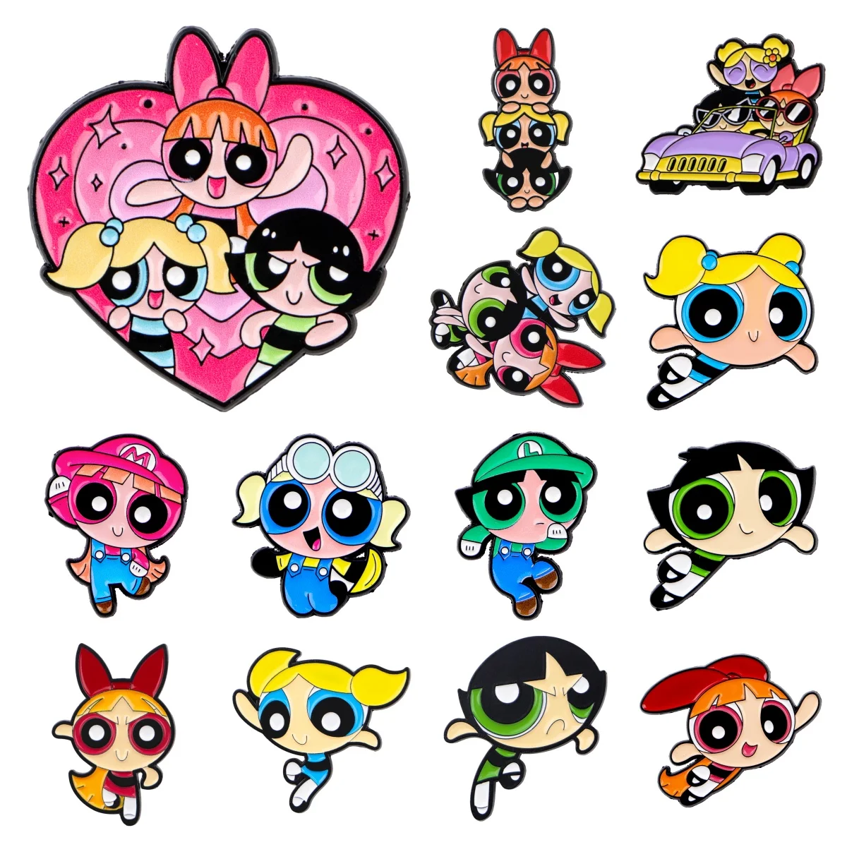 

Эмалированные булавки с героями мультфильмов для девочек, классическая брошь, значок на лацкане, аксессуары для одежды, модные ювелирные изделия, подарки
