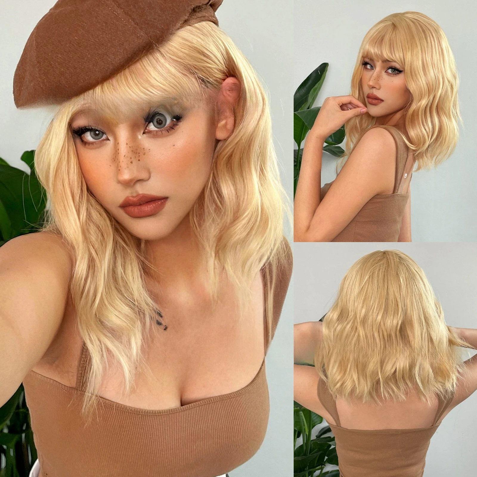 

Парик женский головной убор африканские маленькие вьющиеся волосы новые высокотемпературные шелковые розовые сетчатые парики из химического волокна